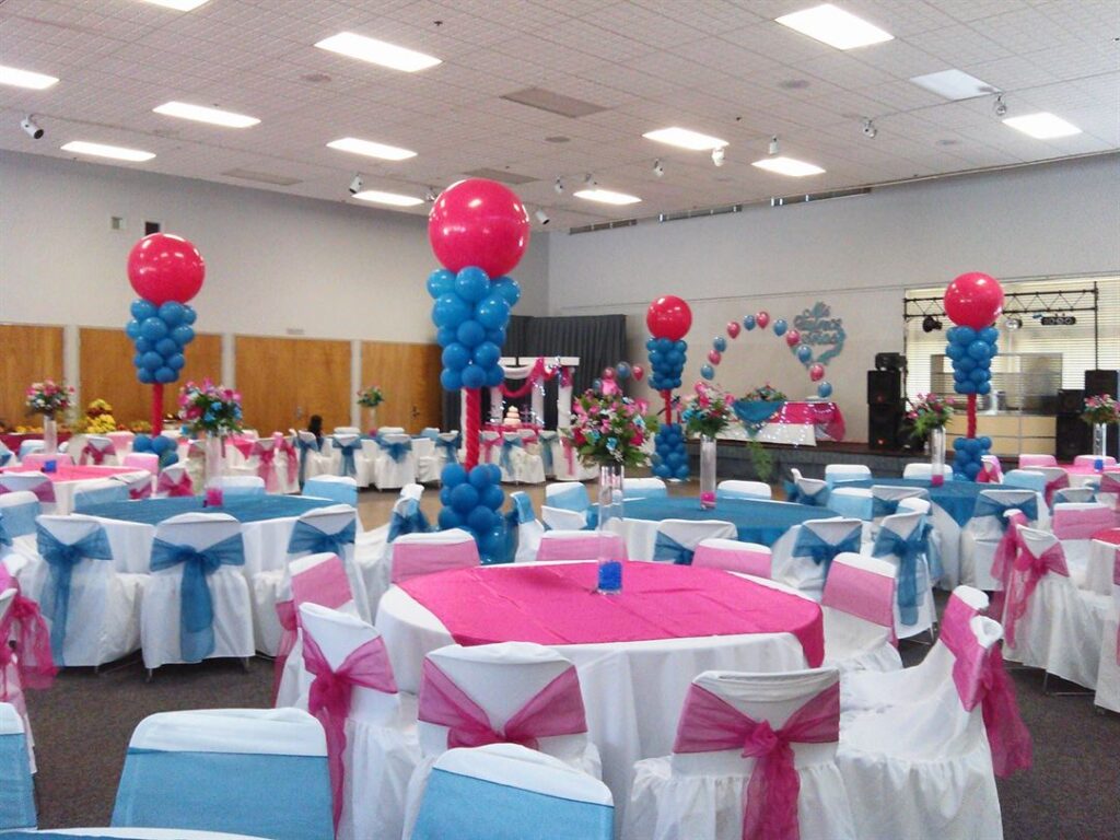 Host a baby shower in Community center