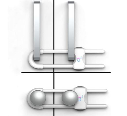 Qt Baby proofing cabinet lock