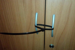 Zip Ties for baby proofing