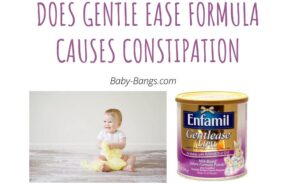 Does Gentle Ease Formula Causes Constipation?