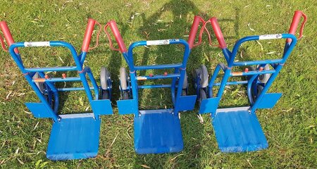 Baby climbing set on the ground