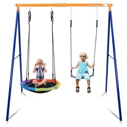  YACOOL Swing Set for Backyard