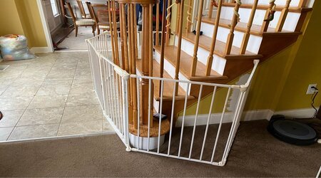 Baby Gate for Spiral Staircase