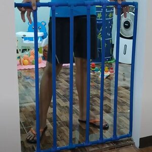 Use PVC pipe as a baby gate alternative