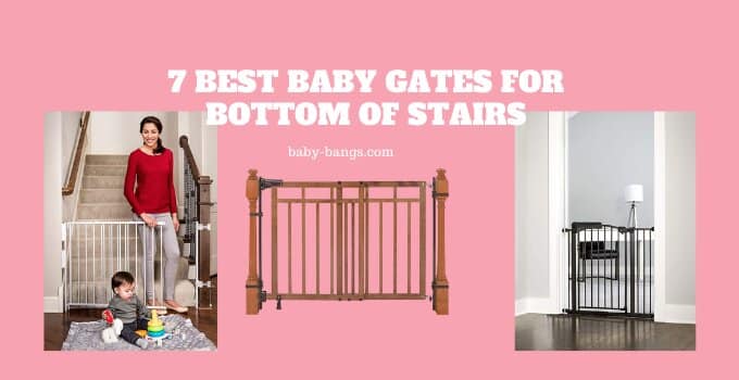 Featured image of the 7 Best Baby Gates for Bottom of Stairs