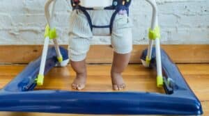 When should a baby use a walker?