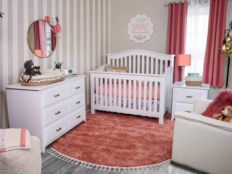 Arched Top Crib