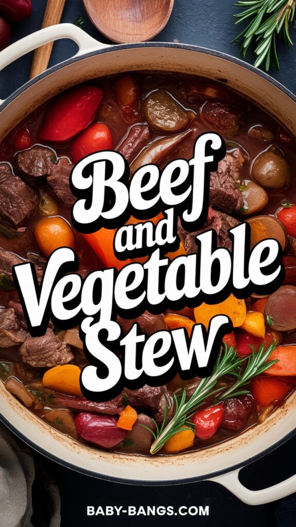 beef and vegetable stew